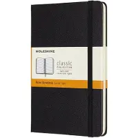 Moleskine Classic, Monokromatisk, Sort, 208 ark, 70 g/m², Linjerte ark, Innbundet (hardcover) |