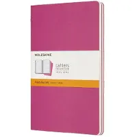 Moleskine Cahier Journal Blank Large Pink 3-pakke Moleskine