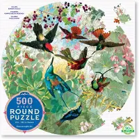 Eeboo Puslespill - 500 Brikker - Hummingbirds - - OneSize - Puslespill