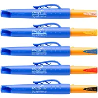 PICA Dybhulspen Pica Gel rød permanent