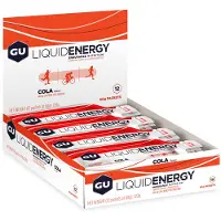 GÜ Liquid Boks Med Energigeler Kola 60g 12 Enheter