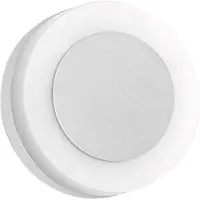 Brumberg 10030 utendørs LED-vegglampe, rund, hvit