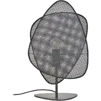 Market Set bordlampe Screen, svart, rotting, 51 cm høy
