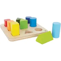 Hape Wooden Sorting Shelf Forms