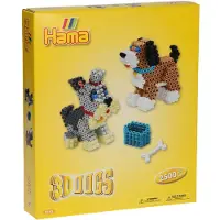 Xander Uitgevers B.V. Midi Perlesett - 2500 stk. - 3D - Hunder - - OneSize - Perler