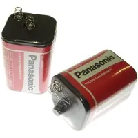 Panasonic Special Power 4R25 sinkklorid blokkbatteri - 6V, 7.5Ah