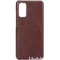 Teknikproffset Mobilecover Brown Samsung S20 Creditcard Pocket