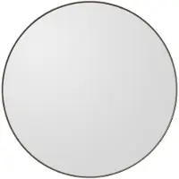 AYTM Speil Circum, klar / gråbrun, Ø 70 cm, glass, tre