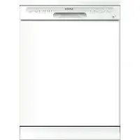 Edesa EDW-6120 WH, Frittstående, Full størrelse (60 cm), Hvit, Hvit, Knapper, 1,5 m