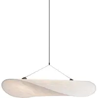 New Works LED-hengelampe Tense, Ø 70 cm, hvit