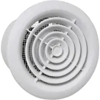 Siku 100 PF-L Væg- og loftsventilator 230 V 98 m³/h 10 cm