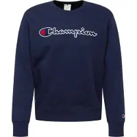 Champion Fashion Collegegenser - Blå m. Logo - - 16-18 år (176-188) - Collegegenser