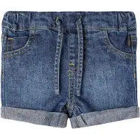 Name it Shorts - NbmBenji - Dark Blue Denim - - 50 - Shorts