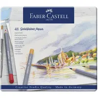 Faber-Castell GOLDFABER Aqua - Vannfargeblyant - assorterte farger (en pakke 48)