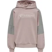 Hummel Hettegenser - HMLBoxline - Woodrose - - 6 år (116) - Hettegenser