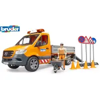 Stanley Jr. Mercedes-Benz Sprinter municipal vehicle with driver, accessories and L&S toy