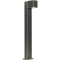 QAZQA Industriell stående utelampe antikk gull 65 cm IP44 - Baleno