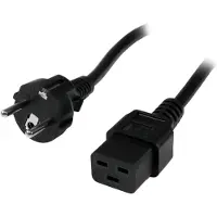 StarTech.com Cable 2 M Schuko Cee7 Strømkabel