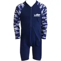 Funky Trunks Go Rompa Chompa Langermet Uv-shorty Med Glidelås Foran