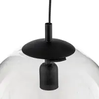 Aldex Hengelampe 562, glass klart, kappe/baldakin svart