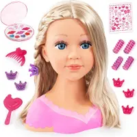 Bayer Bryst Charlene Hår Og Sminke Super Blond Modell