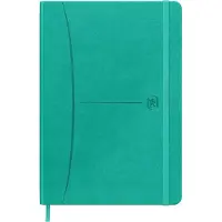 Oxford 400154947, Monokromatisk, Turkis, A5, 80 ark, Prikket rutenettpapir, Innbundet (hardcover)