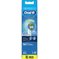 Oral-B Eb 20-6ffs Precision Clean Utskifting Av Elektrisk Tannbørste 6 Enheter