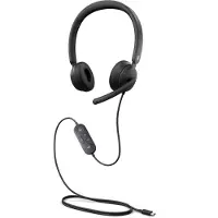 Microsoft Modern USB-C Headset for Business - Hodesett - on-ear - kablet - USB-C - svart - Certified for Teams