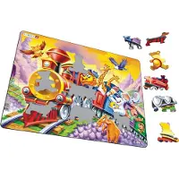 Larsen Puzzles Puzzle Circus Train - 30 pieces Maxi (36.5x28.5 cm) 2D Puslespill