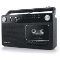 Muse M-152 RC, Direktedrevet platespiller, Manuell, Sort, Plast, Rotasjon, Utvendig