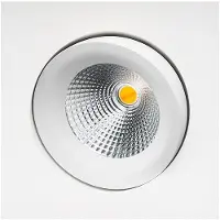 SG ARMATUREN A/S Downlight Junistar Square Isosafe LED 7W DTW hvid