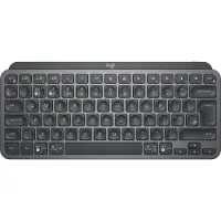 Logitech MX Keys Mini Minimalist Wireless Illuminated Keyboard - Graphite - US International (ISO) - Tastatur - US Internasjonal - Svart