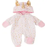 Götz Dukkeklær - Jumpsuit - 42-46 cm - Unicorn - - OneSize - Dukkeklær
