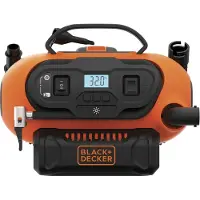 Black & Decker BLACK+DECKER BDCINF18N-QS - Luftkompressor - trådløs - uten batteri - 18 V - SOLO