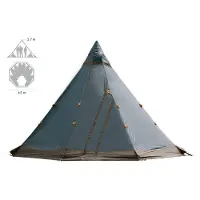 Tentipi Safir Light, telt, grønn