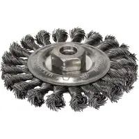 Bosch Skivebørste i stål, vridd, 115, stål 115 mm, 0,5 mm, 12 mm, M14