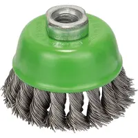Bosch Heavy Inox 75x0.5x125 Mm M14 Koppbørste Med Tvunnet Tråd