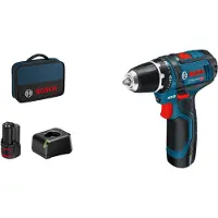 Bosch GSR 12 V - 15 W/ 2 x 2 Ah charger