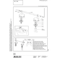 Pressalit Dania toiletsæde med låg og institutionsbeslag lang rustfri