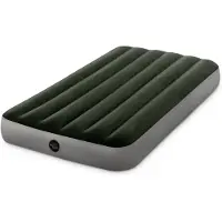 Intex Prestige dunet luftmadrass med batteripumpe 99x191x25 cm