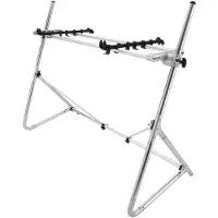 Sequenz Standard STD-M-SV 73/76-Note Keyboard Stand Silver