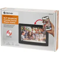 Denver FRAMEO PFF-1021BLACK - Digital fotoramme - 16 GB - 10.1 - 1280 x 800 - svart