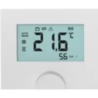 Pettinaroli trådløs rumtermostat - med display V4 IP, hvid