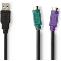 Gembird USB til PS/2-adapter 30cm