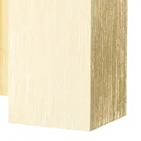 QAZQA Moderne vegglampe gull firkantet 2-lys - Sandy