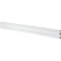 Deltaco Office DELO-0151 - Monteringskomponent (fliseveggpanel) - aluminium - matt hvit