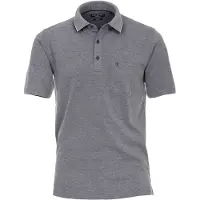 Casamoda Polo Navy Melange Mørkeblå Blå Størrelse