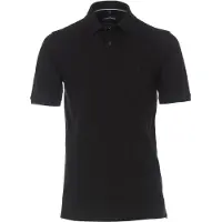 Casamoda Polo Stretch Svart Størrelse