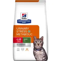 Hills Feline C/d Urinary Stress + Metabolic Kattemat 3 Kg