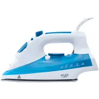 Adler Dampstrykejern med maksimal effekt på 3000 W og strykesål i rustfritt stål
